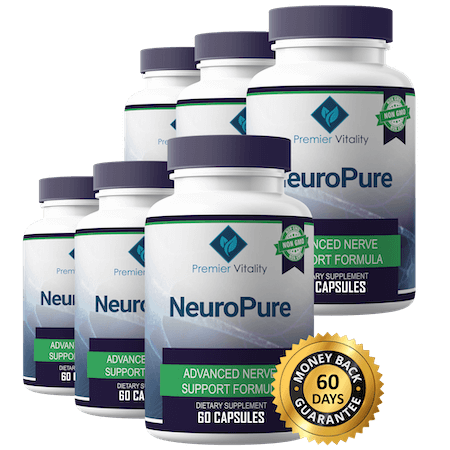 NeuroPure 6 Bottles with 60 days money back