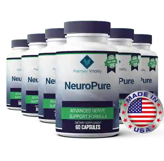 Neuropure 6 Bottle with Made in USA banner